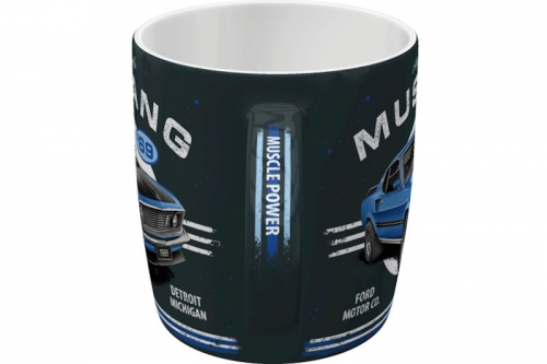 Tasse "Ford Mustang" - Blau